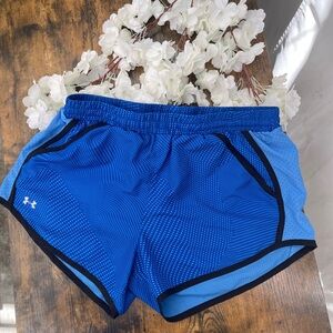 Under Armour Blue Athletic Shorts Lightweight Performance